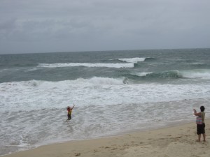 Beach jumps